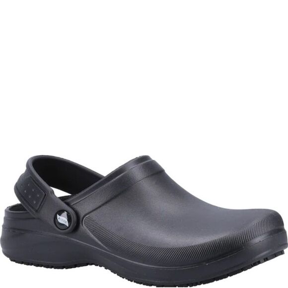 Skechers Mens Riverbound Clogs / Black - Picture 1 of 4